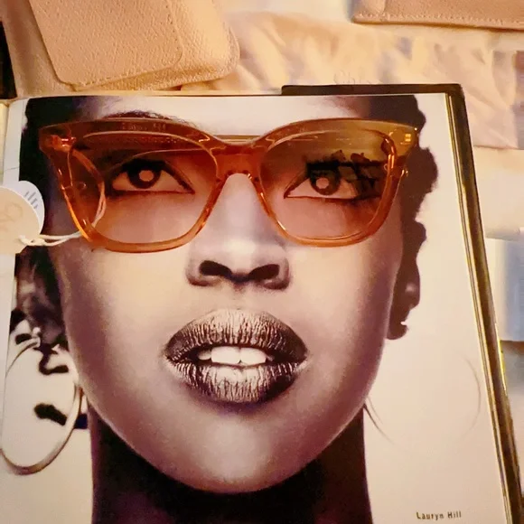 Chloe Gradient Amber Sunglasses s-l400.jpg main image 2